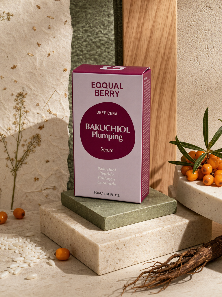 Eqqualberry Deep Cera Bakuchiol Plumping Serum – 30ml