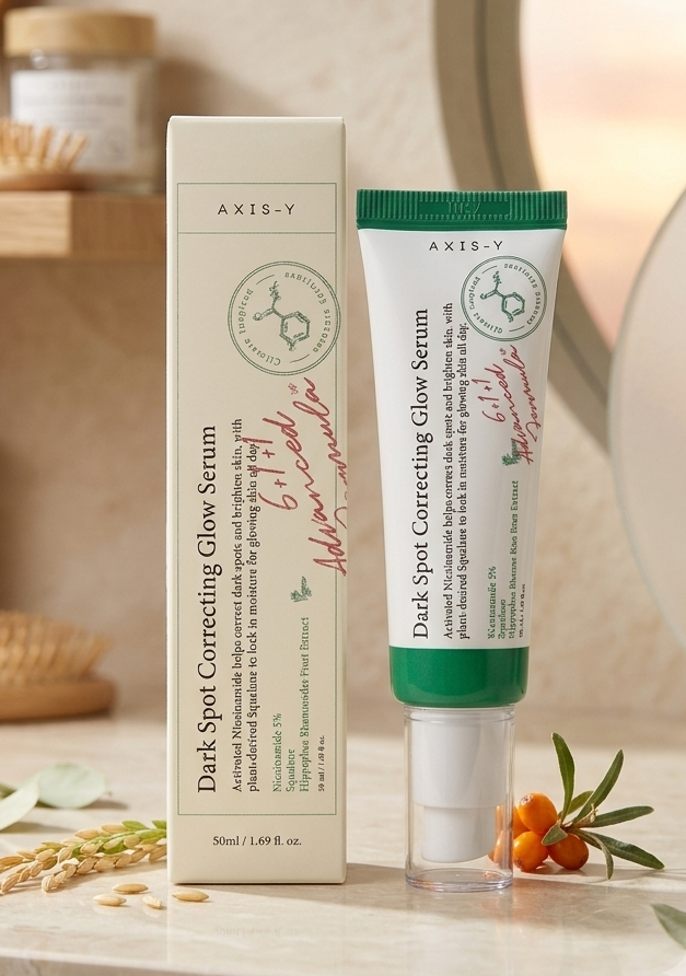 Axis-y dark spot correcting glow serum