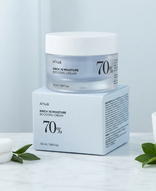Anua birch 70% moisture boosting cream